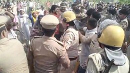 Video: Cops Thrashed By Mob In UP After Villager Dies In Accident