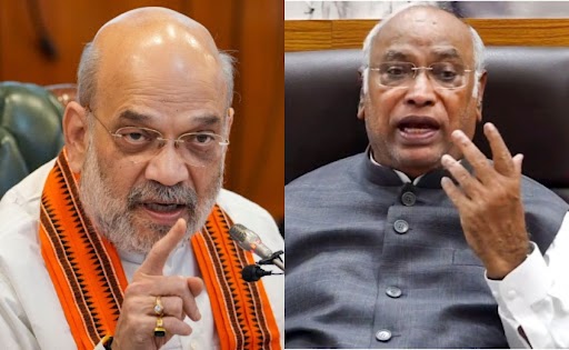 On Congress Chief M Kharge's RSS Ban Demand, Amit Shah's Counter