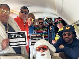 Watch: MS Dhoni Spotted At NFL Game In Michigan During Vacation With Friends