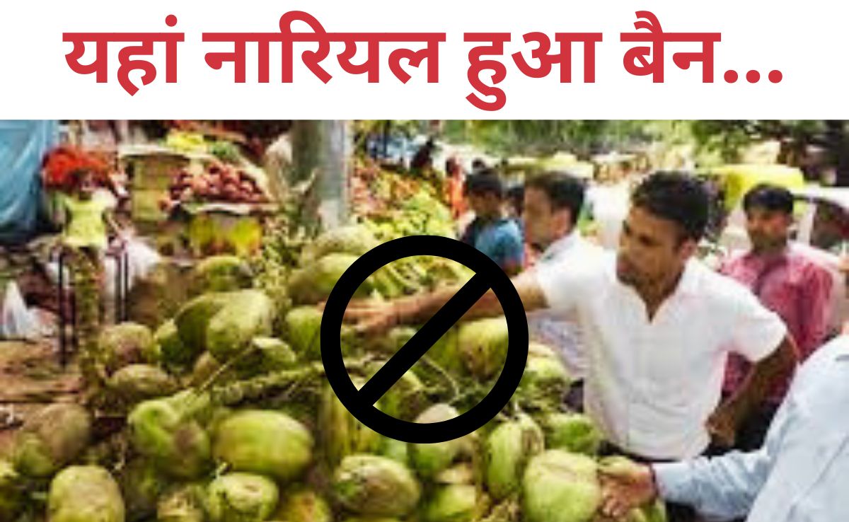 Ban On Raw Coconut: चित्रकूट में क्यों नहीं मिल रहा कच्चा नारियल, जिला प्रशासन ने क्यों लगाई रोक, जानिए क्या है मामला?