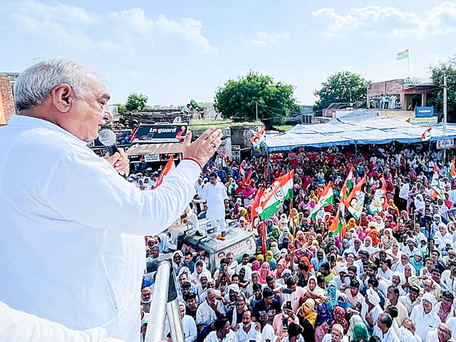 Haryana Elections: On The Campaign Trail Will Ex Chief Minister Bhupinder Hooda
