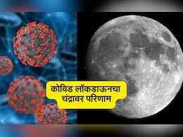 कोरोना पृथ्वीवर, परिणाम चंद्रावर; वैज्ञानिकांचा संशोधनातून मोठा दावा कोरोना पृथ्वीवर, परिणाम चंद्रावर; वैज्ञानिकांचा संशोधनातून मोठा दावा