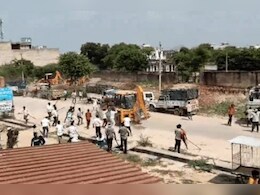 अजमेर में जमीनी विवाद पर फायरिंग, एक की मौत कई घायल, JCB में लगाई आग