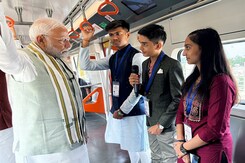 Prime Minister Narendra Modi Takes Ahmedabad Metro Ride Prime Minister Narendra Modi Takes Ahmedabad Metro Ride