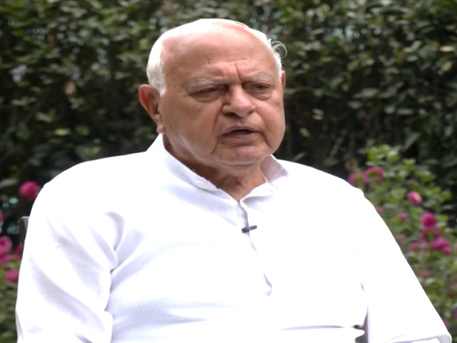 "My Father Told Me Not To Get Into Politics": Farooq Abdullah To NDTV
