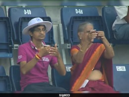 Elderly Lady In Stands Celebrates R Ashwin's Century At Chepauk, Video Goes Viral Elderly Lady In Stands Celebrates R Ashwin's Century At Chepauk, Video Goes Viral