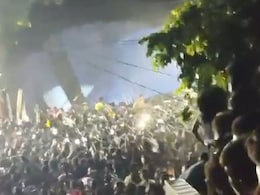 Video: Tin Roof With Hundreds On It Collapses During Music Show In Bihar