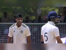Watch: Arshdeep Singh vs Riyan Parag In Duleep Trophy, Fiery Send-Off Is Viral