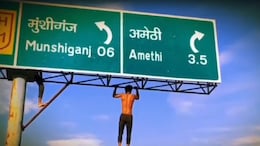 Watch: Man Takes Reel Game Notch "Higher", Does Pull Ups On Road Signboard