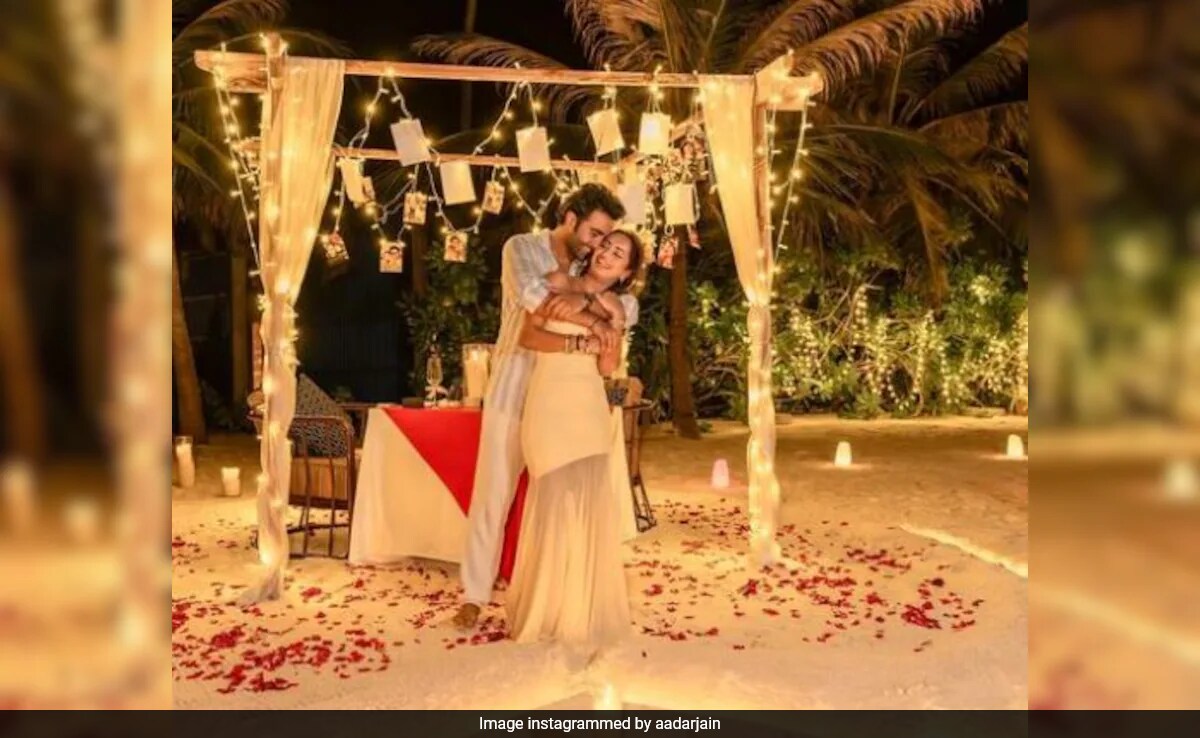 Mush Alert: New Day, New Pics From Aadar Jain And Alekha Advani's Beachside Proposal