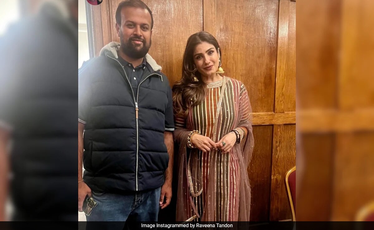 Raveena Tandon Shares Pic With London Fan Whom She Refused: "A Promise Kept"