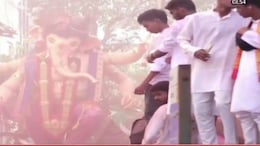 Ganesh Visarjan In Mumbai Begins As Large Number Of Devotees Gather