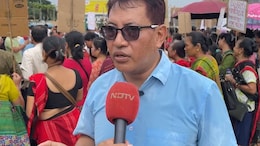 Huge Protests In Tripura Over Attacks On Minorities In Bangladesh