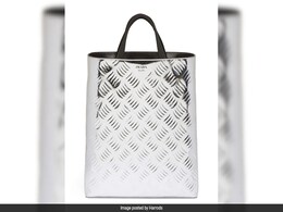 Prada's Rs 2.73 Lakh Metallic Tote Bag Reminds Internet Of "Bus Floors" Prada's Rs 2.73 Lakh Metallic Tote Bag Reminds Internet Of "Bus Floors"