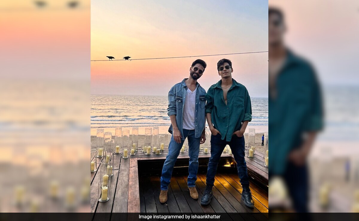 Ishaan Khatter Recalls Living In A "Small Apartment" Bought By Brother Shahid Kapoor