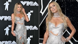 Paris Hilton In A Reimagined Chainmail Silver Dress For The MTV VMAs 2024 Will Always Be Iconic