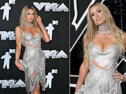 Paris Hilton In A Reimagined Chainmail Silver Dress For The MTV VMAs 2024 Will Always Be Iconic
