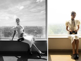 Triptii Dimri's White Skirt Suit Was Elegance Personified With Ruffled Roses On The Sleeves