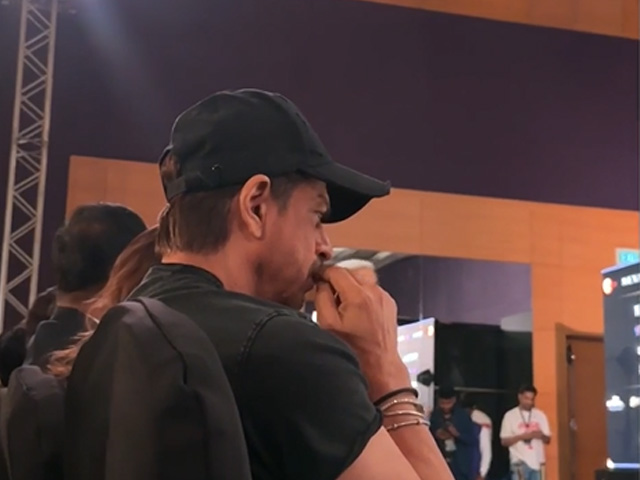 Shah Rukh Khan Sports Short Hair At IIFA Conference