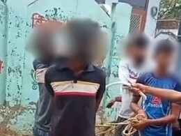 अलवर: गेहूं चोरी को लेकर ग्रामीणों का गुस्सा फूटा, युवकों के हाथ बांधे और मुंह काला कर पूरे गांव में घुमाया