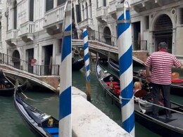 वेनिस में आनंद महिंद्रा को दिखा मुंबई जैसा ट्रैफिक, Video शेयर कर बताई ये दिलचस्प बात वेनिस में आनंद महिंद्रा को दिखा मुंबई जैसा ट्रैफिक, Video शेयर कर बताई ये दिलचस्प बात