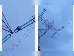 खतरों के खिलाड़ी या जान गंवाने की तैयारी, जमीन से दर्जनों फीट ऊपर, हजारों वॉट के झटके से बेखौफ कपल को देख दहल उठेगा दिल