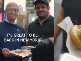Watch: Bill Gates Enjoys A Hot Dog On The Streets Of New York Watch: Bill Gates Enjoys A Hot Dog On The Streets Of New York