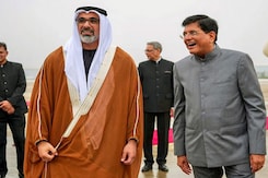 Crown Prince Of Abu Dhabi Arrives In India, To Meet PM Modi On Monday Crown Prince Of Abu Dhabi Arrives In India, To Meet PM Modi On Monday