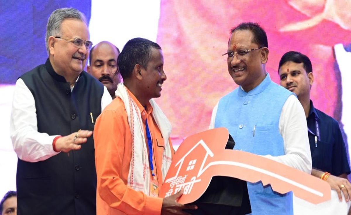 PMAYG: मोर आवास मोर अधिकार, छत्तीसगढ़ में इतने लोगों को मिली खुशियों की चाबी, CM साय ने कहा- आत्मिक संतोष है