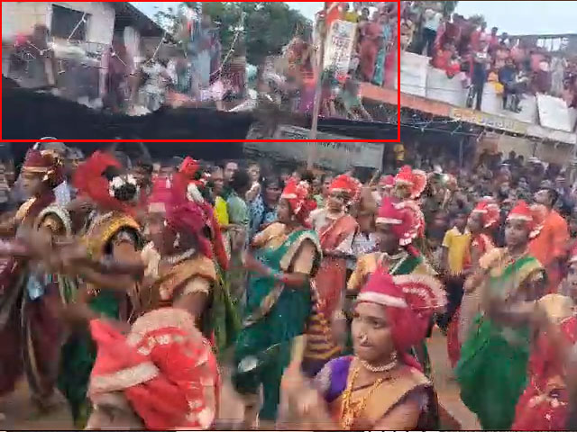 Roof Collapses During Ganesh Visarjan In Maharashtra, Nearly 40 Injured