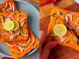 One Classic Dish Meets Another - Don't Miss Trying This Pav Bhaji Dahi Tadka Toast