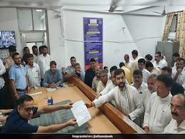 Congress Leader Randeep Surjewala's Son Files Nomination For Haryana Polls Congress Leader Randeep Surjewala's Son Files Nomination For Haryana Polls