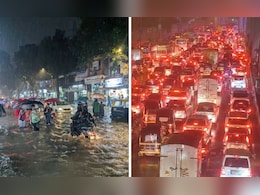 Mumbai Weather: मुसळधार पावसामुळे मुंबईची वाहतूक मंदावली, पाहा 10 VIDEO Mumbai Weather: मुसळधार पावसामुळे मुंबईची वाहतूक मंदावली, पाहा 10 VIDEO