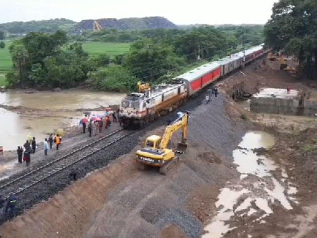 Rain Fury In Telangana, Railway Restoration Underway After Flood Damage