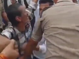 इस प्राइवेट स्कूल ने एक पिता को कर दिया इतना परेशान, बीच चौराहे पर की आग लगाने की कोशिश