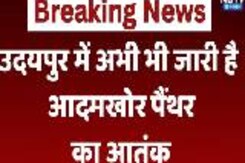 Udaipur Panther Attack: Udaipur में अभी भी जारी है आदमखोर Panther का आतंक Udaipur Panther Attack: Udaipur में अभी भी जारी है आदमखोर Panther का आतंक