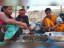 सजीं हैं दुकानें, देखिए बिहार के समस्तीपुर में क्यों खाने के लिए हाथोंहाथ बिक रहा घोंघा