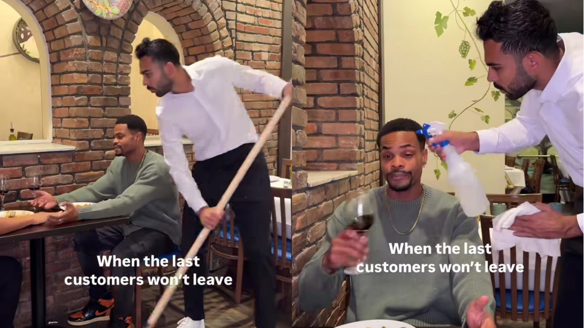 Watch: Video About Waiter's Frustration With "Last Customers" Has Internet In Splits