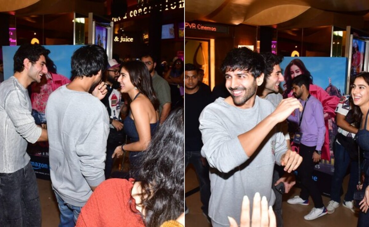 Kartik Aaryan And Sara Ali Khan's Reunion. Bonus - Ibrahim And Ananya Panday