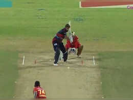 जिसने पाकिस्तान को वर्ल्ड कप में भारत के खिलाफ हराया, उसका CPL में आया तूफान, Video जिसने पाकिस्तान को वर्ल्ड कप में भारत के खिलाफ हराया, उसका CPL में आया तूफान, Video