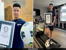 Footballer Sets World Record With Skills That Helped Him Overcome Suicide Struggle Footballer Sets World Record With Skills That Helped Him Overcome Suicide Struggle