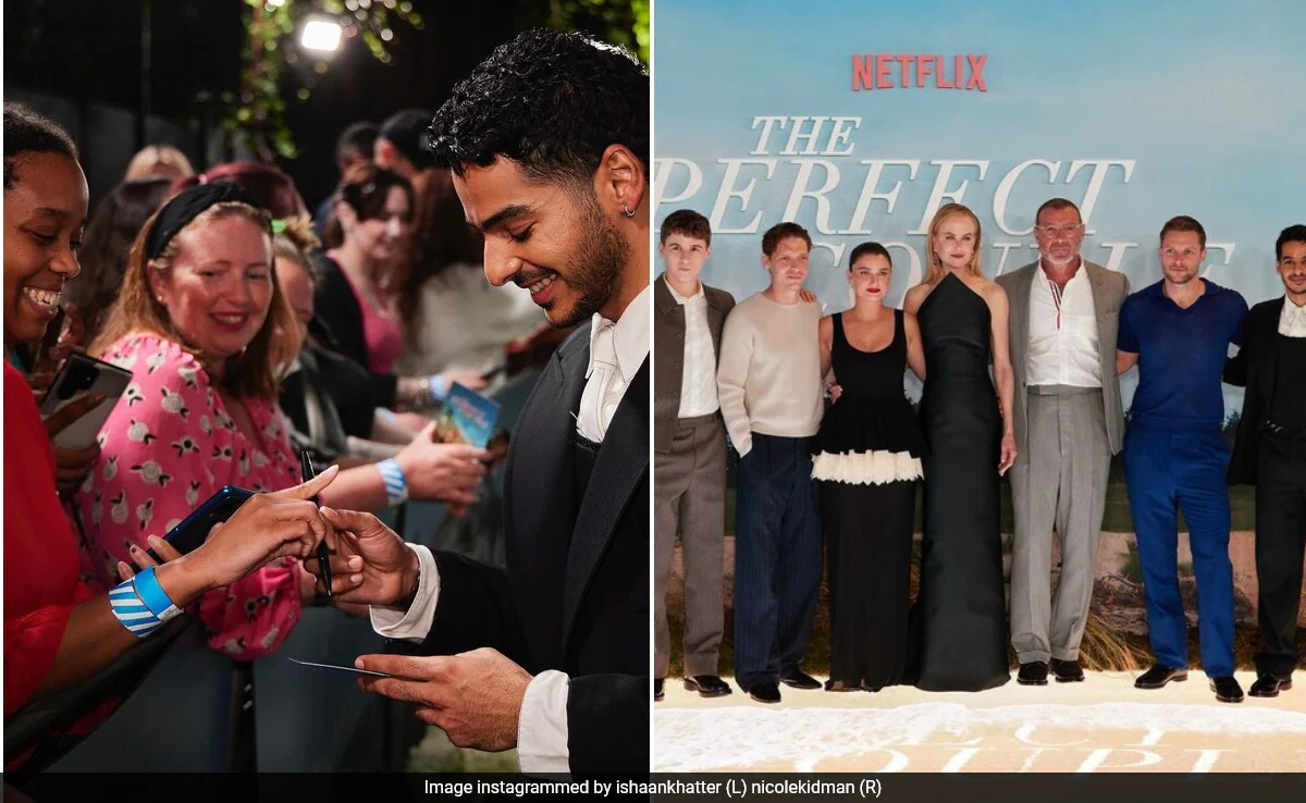 Inside The Perfect Couple UK Premiere With Nicole Kidman, Ishaan Khatter And Others
