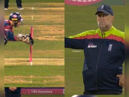 Watch: "Very Rare Type Of No Ball" Hogs Limelight In T20 Blast Quarter-Final Game