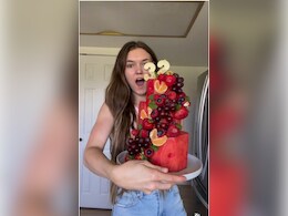 Influencer Mom Makes 3-Layer Healthy Watermelon Cake For Husband. Internet Loves It