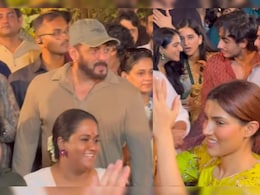 Ganesh Chaturthi 2024: गणपति विसर्जन में डांस करते दिखे सलमान खान, फैमिली संग कुछ यूं किया बप्पा को विदा Ganesh Chaturthi 2024: गणपति विसर्जन में डांस करते दिखे सलमान खान, फैमिली संग कुछ यूं किया बप्पा को विदा