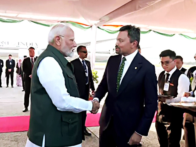 PM Modi Lands In Brunei, First Ever Bilateral Visit By An Indian PM