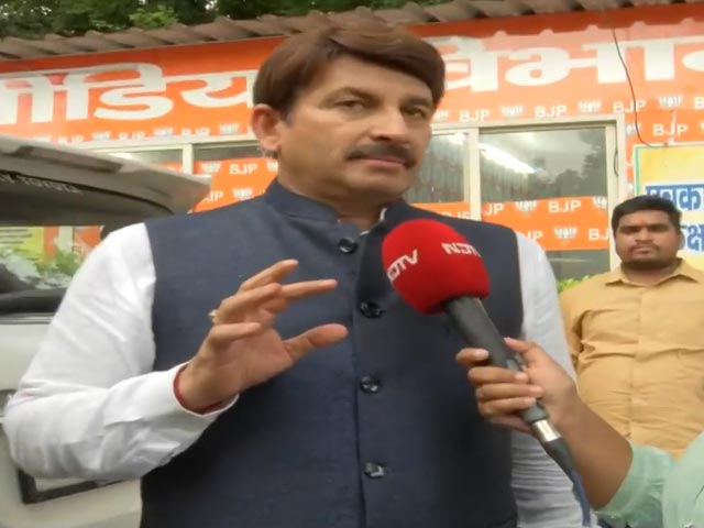 Atishi Is Supporter Of 'Urban Naxal' Ideology: Manoj Tiwari
