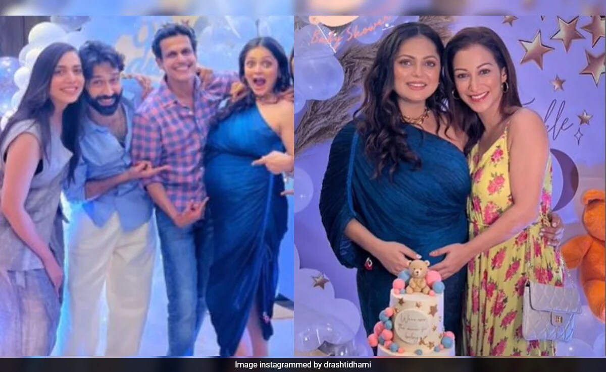 Inside Mom-To-Be Drashti Dhami's Baby Shower With BFFs Nakuul Mehta, Sunayana Fozdar And Others