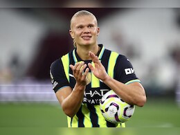 Erling Haaland Treble Fires Manchester City, Arsenal Pay Price For Rice Red Card