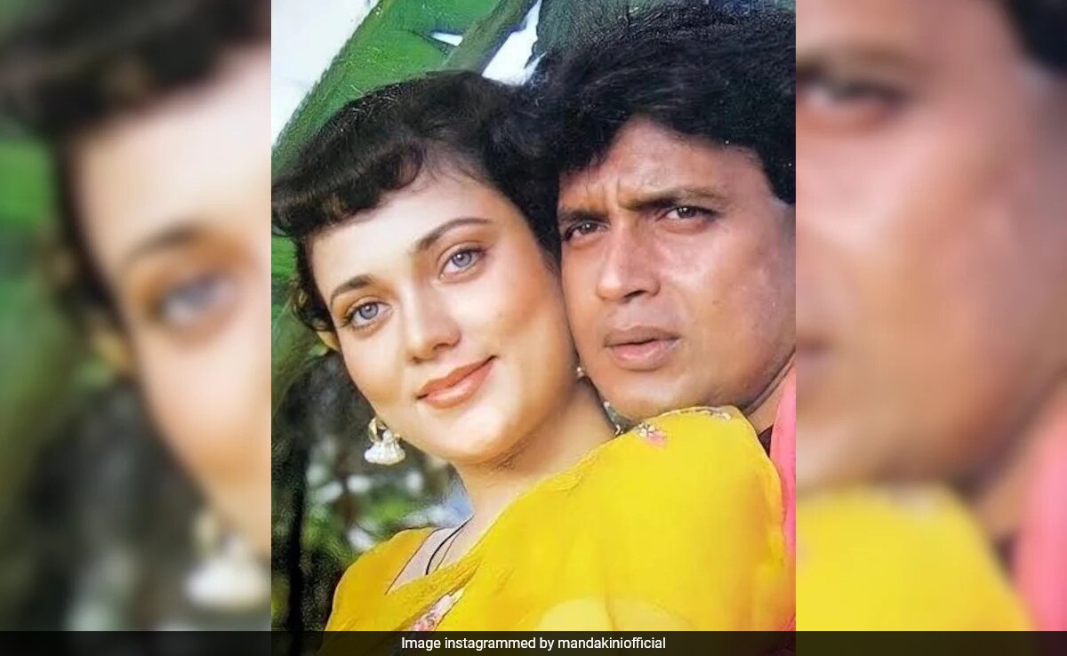 Mandakini's Blast From The Past Also Features Mithun Chakraborty